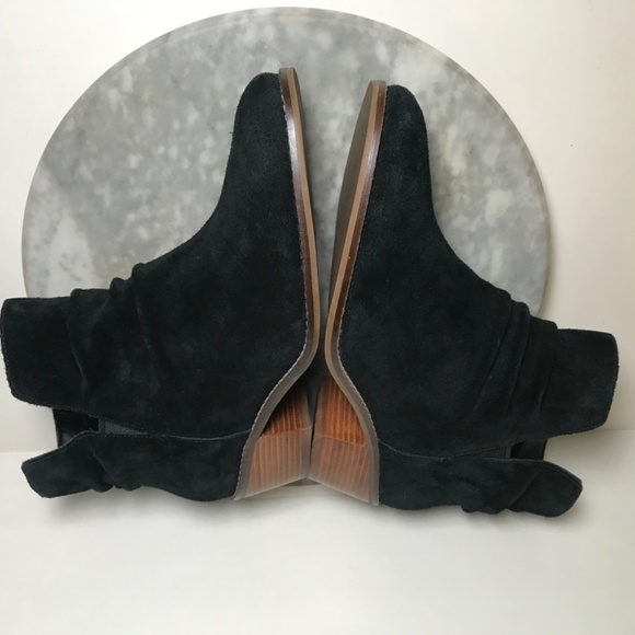 alayna slouch suede bootie